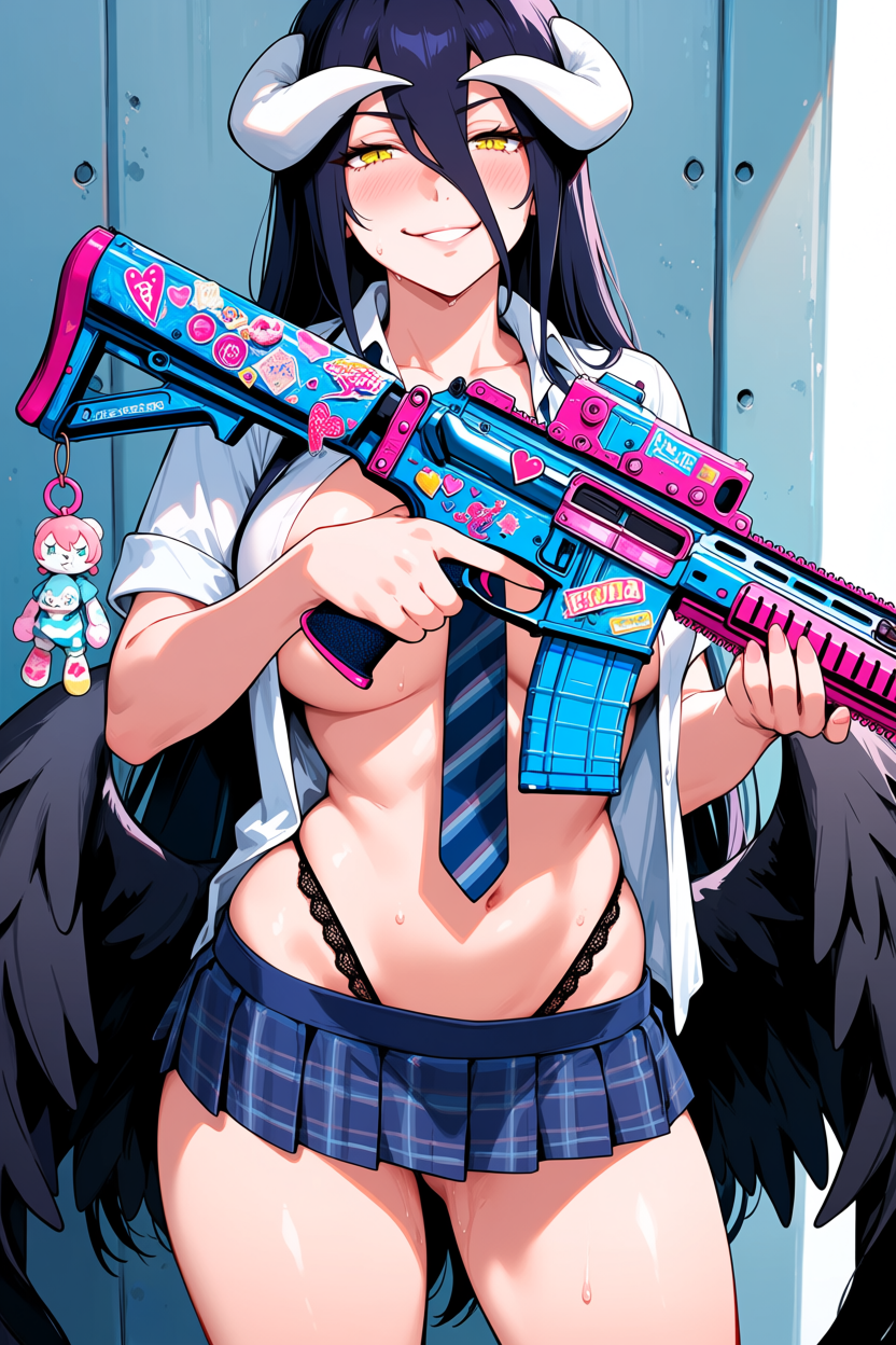 A6 Waifu Board Waifu Warrior Albedo