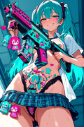 A6 Waifu Board Waifu Warrior Miku
