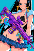 A6 Waifu Board Waifu Warrior Boa Hancock