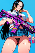 A6 Waifu Board Waifu Warrior Boa Hancock