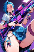 A6 Waifu Board Waifu Warrior Jinx