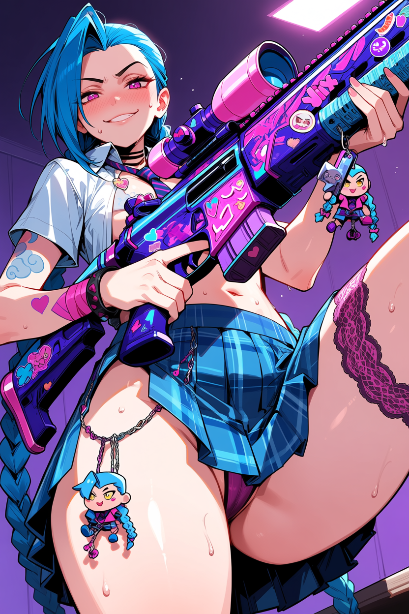 A6 Waifu Board Waifu Warrior Jinx