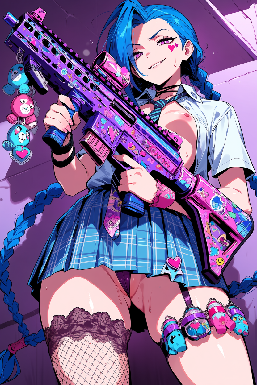 A6 Waifu Board Waifu Warrior Jinx