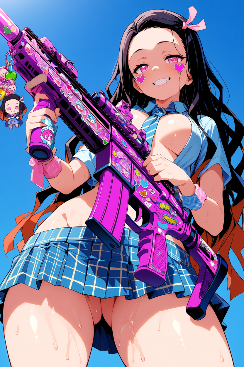 A6 Waifu Board Waifu Warrior Nezuko