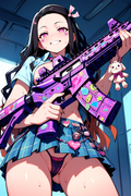 A6 Waifu Board Waifu Warrior Nezuko