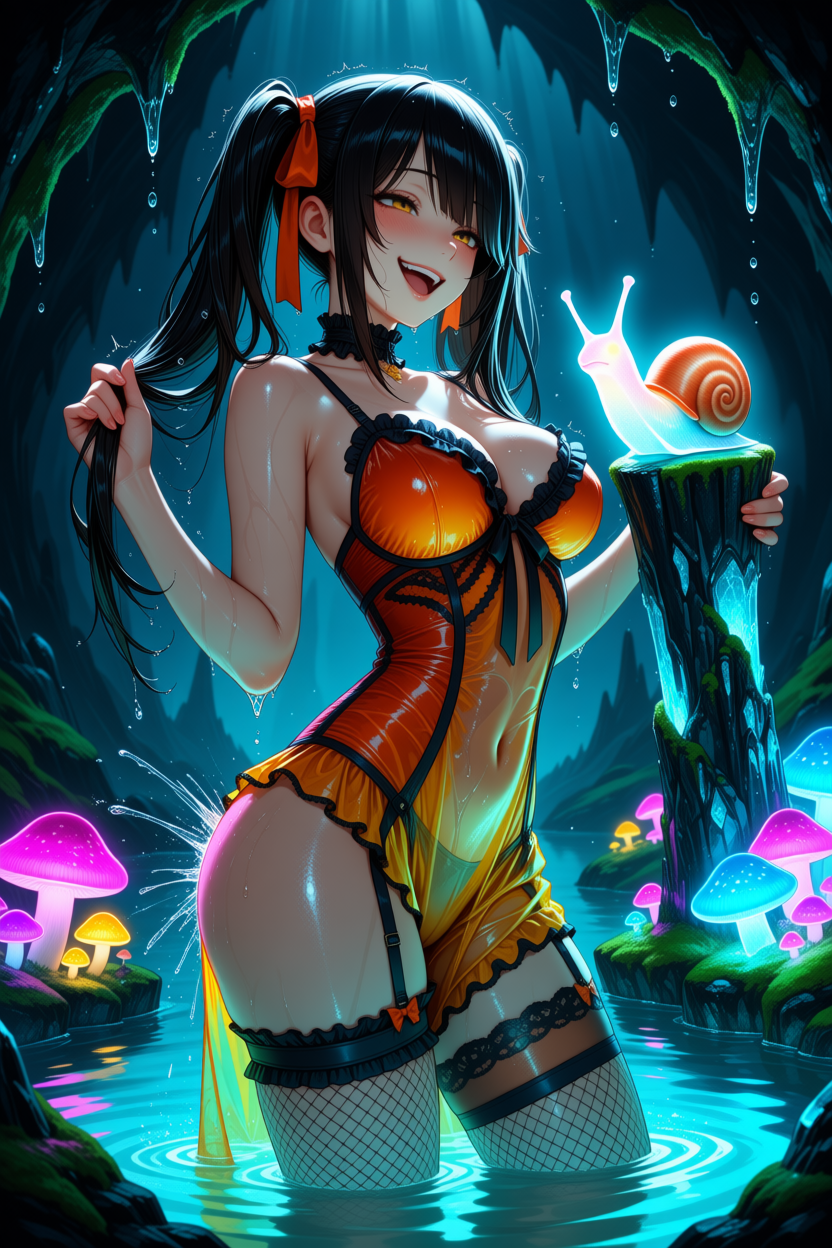 A6 Waifu Board Midnight Cave Kurumi
