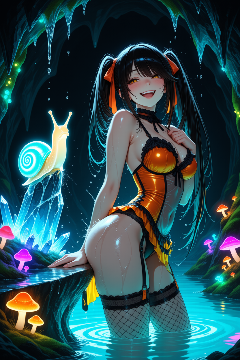 A6 Waifu Board Midnight Cave Kurumi