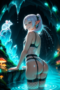 A6 Waifu Board Midnight Cave Frieren