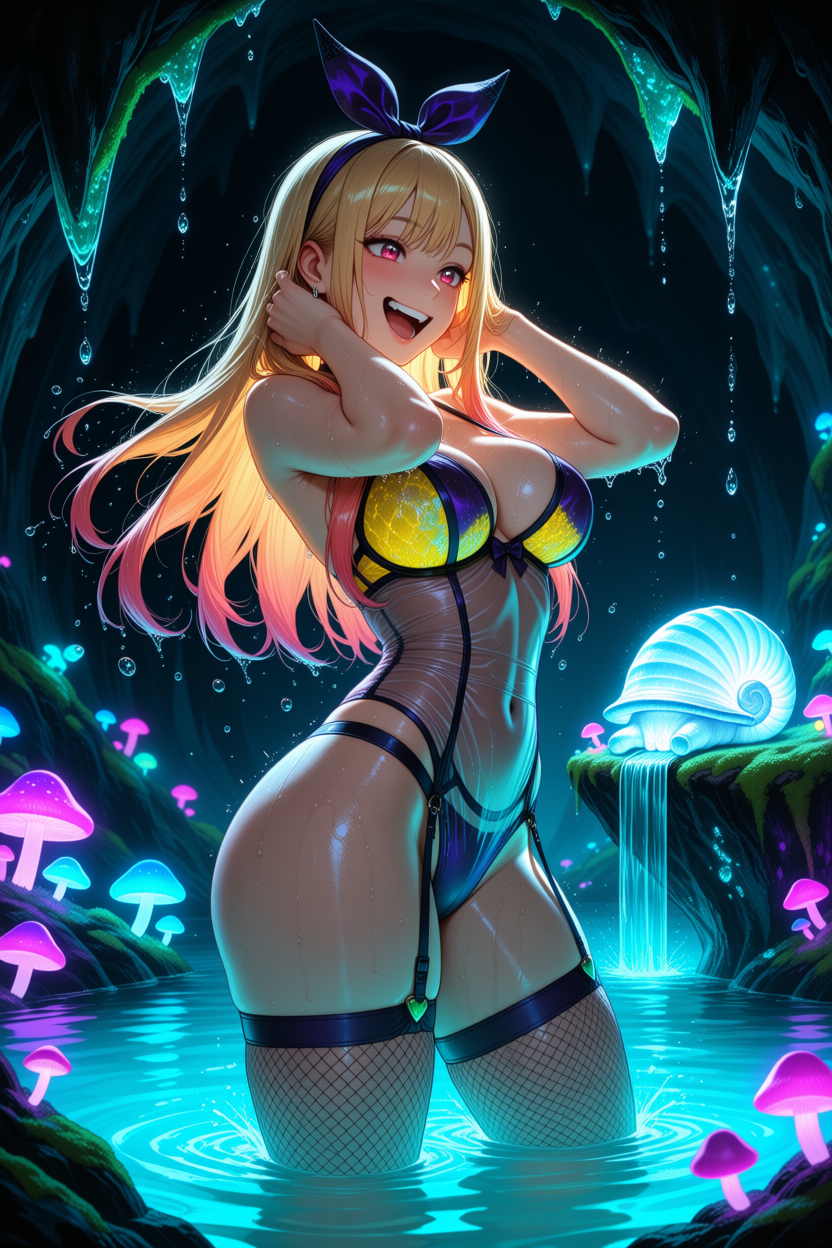 A6 Waifu Board Midnight Cave Marin