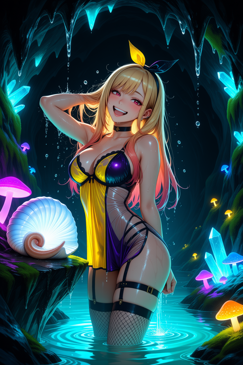 A6 Waifu Board Midnight Cave Marin