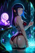 A6 Waifu Board Midnight Cave Hinata
