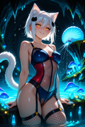A6 Waifu Board Midnight Cave Koneko