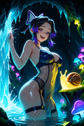 A6 Waifu Board Midnight Cave Shinobu