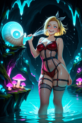 A6 Waifu Board Midnight Cave Android 18