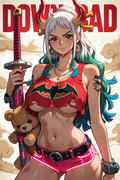 A6 Waifu Board Samurai Yamato